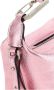 Eéra Roze Leren Moonbag Handtas Pink Dames - Thumbnail 3