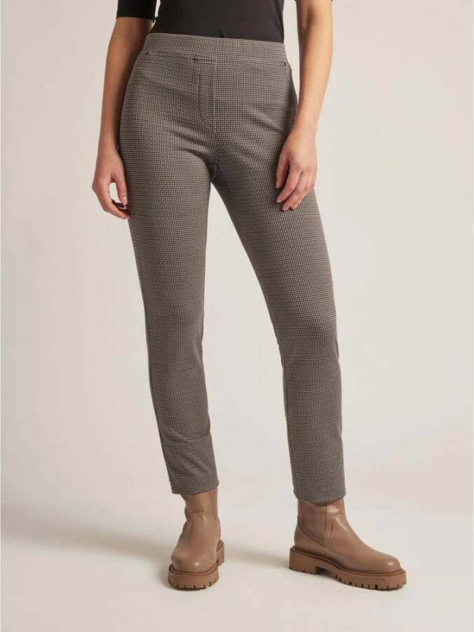 Elena Mirò Stijlvolle Broek Black Dames