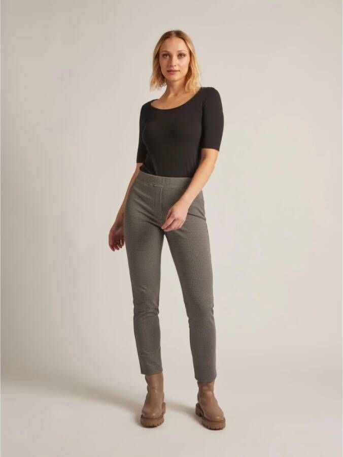 Elena Mirò Stijlvolle Broek Black Dames