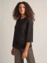Elena Mirò Stijlvolle Shirt Black Dames - Thumbnail 1