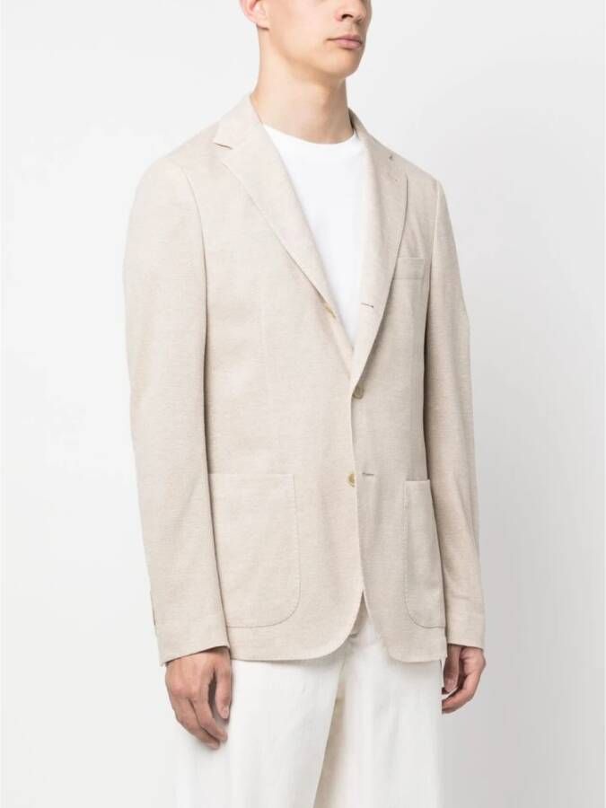 Eleventy Blazers Beige Heren