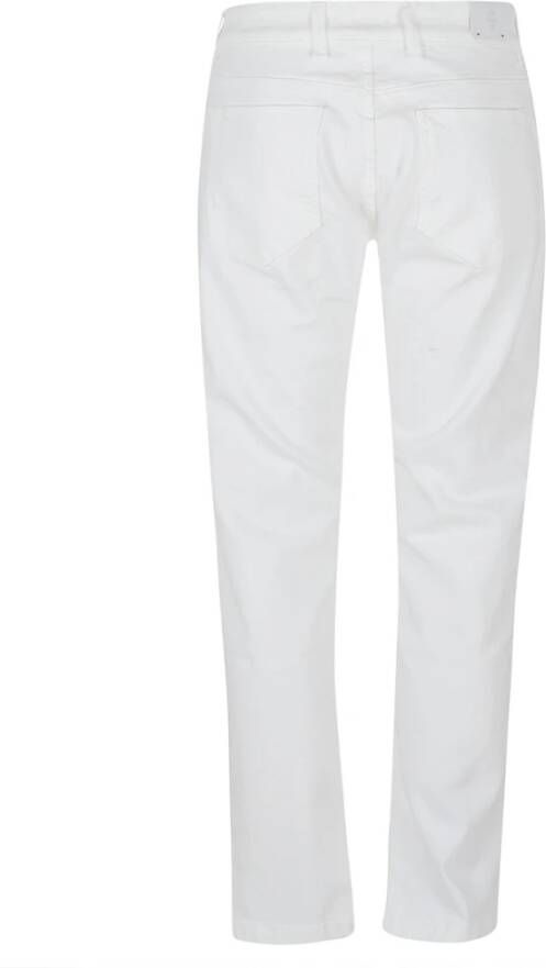 Eleventy Skinny Jeans Wit Heren