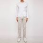 Eleventy Straight Trousers White Heren - Thumbnail 2
