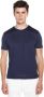 Eleventy Katoenen Jersey Ronde hals T-shirt Blue Heren - Thumbnail 2