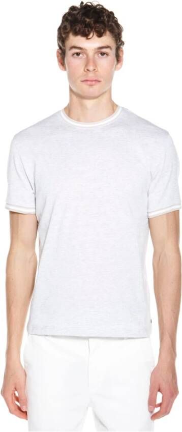 Eleventy T-Shirts Grijs Heren