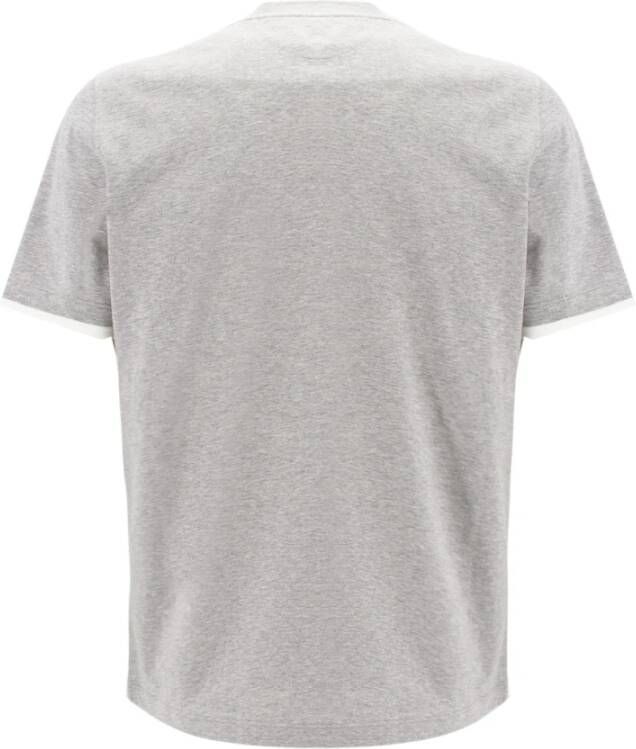 Eleventy T-Shirts Grijs Heren