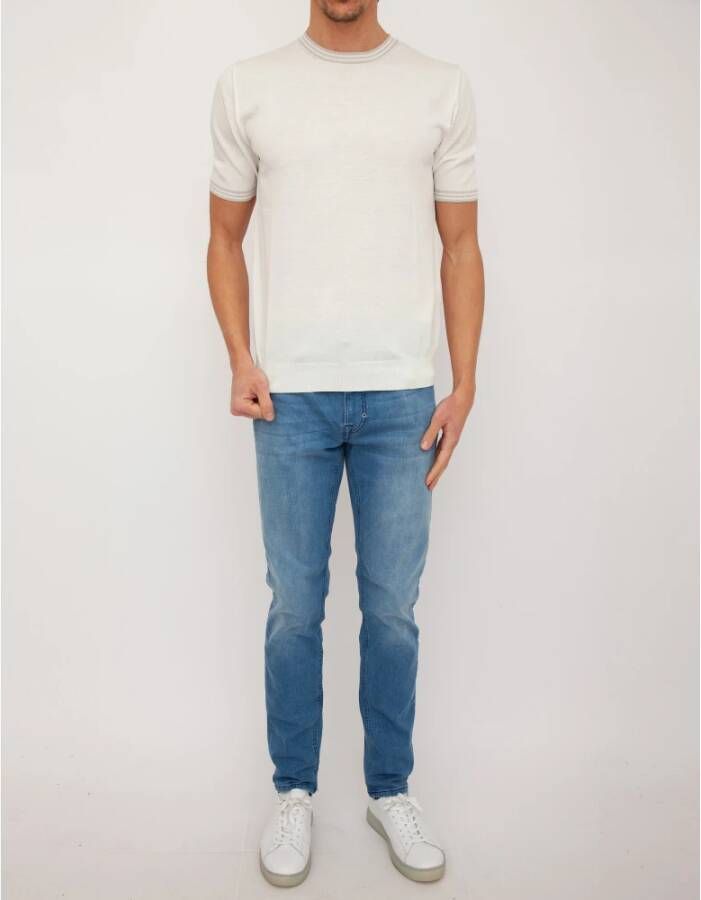 Eleventy T-Shirts Wit Heren