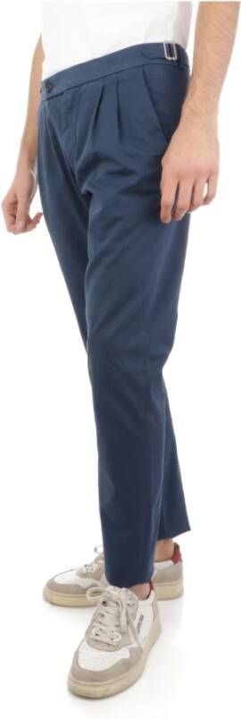 Eleventy Trousers Blauw Heren