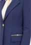 Elisabetta Franchi Blazerjas Blauw Dames - Thumbnail 3
