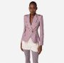 Elisabetta Franchi Blazerjas Purple Dames - Thumbnail 2
