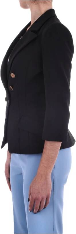 Elisabetta Franchi Blazerjas Zwart Dames