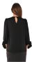 Elisabetta Franchi "Zwarte Statement Blouse Ca29816E2-110" Zwart Dames - Thumbnail 2