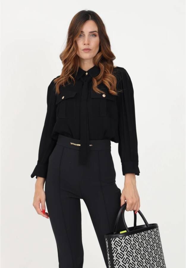 Elisabetta Franchi Blouses Zwart Dames