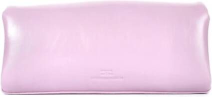 Elisabetta Franchi Dames Tas met Voorlogo en Meerdere Zakken Roze Dames