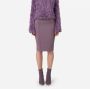 Elisabetta Franchi Essentiële Rokken voor Vrouwen Purple Dames - Thumbnail 2