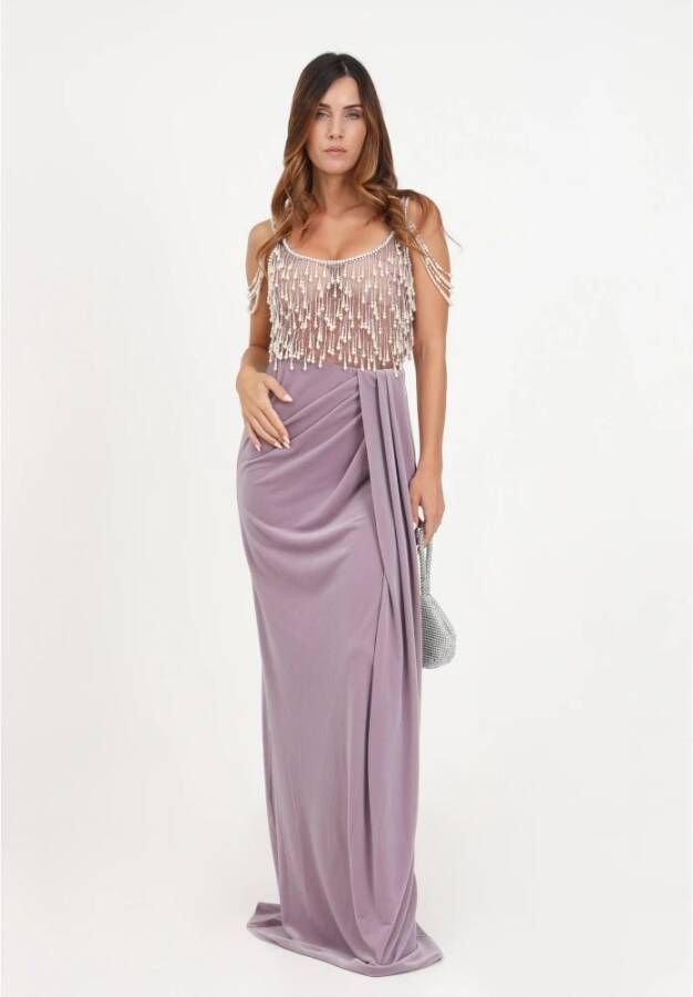 Elisabetta Franchi Gowns Paars Dames