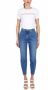 Elisabetta Franchi Hoge taille jeans met Amerikaanse zakken Blauw Dames - Thumbnail 2
