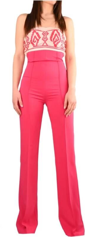 Elisabetta Franchi Jumpsuits Roze Dames