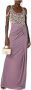 Elisabetta Franchi Lange jurk Purple Dames - Thumbnail 2