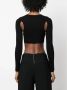 Elisabetta Franchi Long Sleeve Tops Zwart Dames - Thumbnail 2