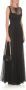Elisabetta Franchi Zwarte Tule Jurk met Diamant Borduursels Black Dames - Thumbnail 3