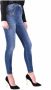 Elisabetta Franchi "Slim Fit Denim Jeans Pj92S06E2V369" Blauw Dames - Thumbnail 2