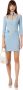 Elisabetta Franchi Dag korte jurk Blauw Dames - Thumbnail 3