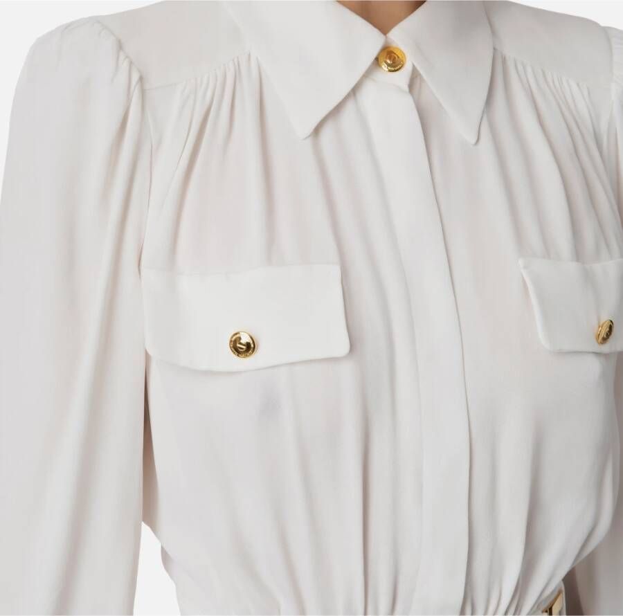 Elisabetta Franchi Shirts Beige Dames