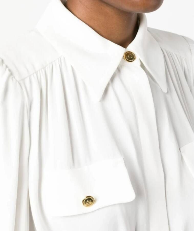 Elisabetta Franchi Shirts Wit Dames