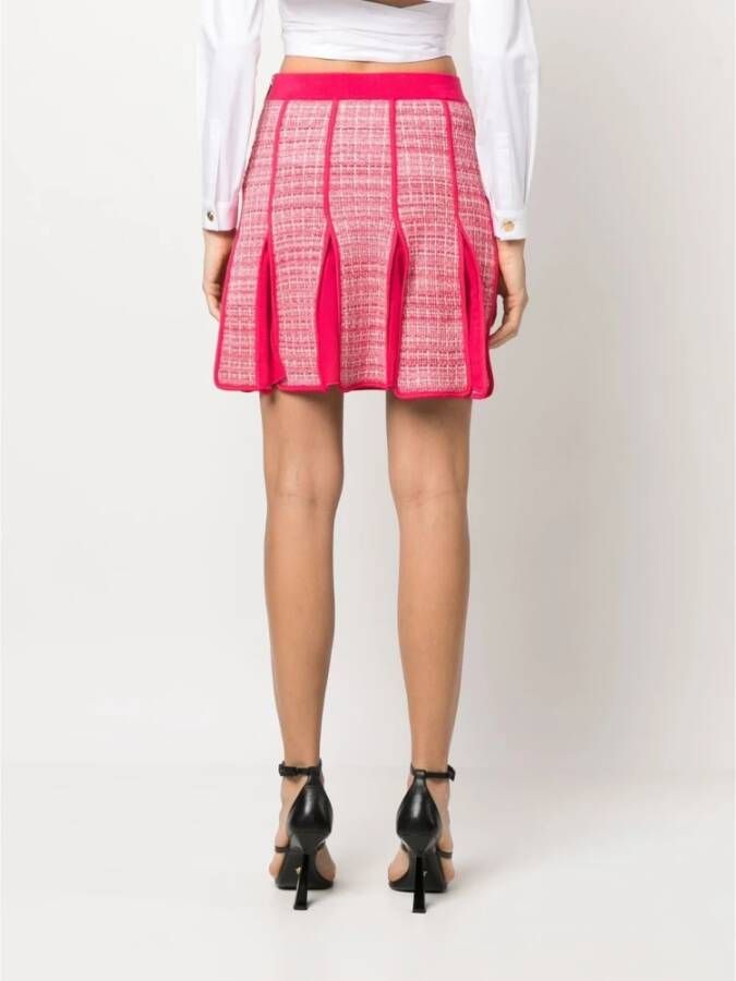 Elisabetta Franchi Short Skirts Roze Dames