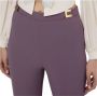 Elisabetta Franchi Skinny Trousers Purple Dames - Thumbnail 2