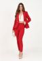 Elisabetta Franchi Slim-fit Trousers Rood Dames - Thumbnail 2
