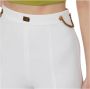 Elisabetta Franchi Slim-fit Trousers White Dames - Thumbnail 2