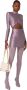 Elisabetta Franchi Dames Mini Logo Jurk Purple Dames - Thumbnail 2