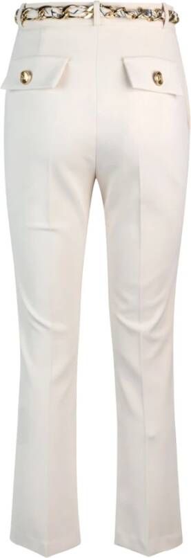 Elisabetta Franchi Trousers Geel Dames
