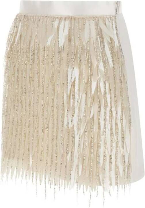 Elisabetta Franchi Witte Rokken van White Dames