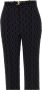 Elisabetta Franchi Zwarte Broek van Zwart Dames - Thumbnail 2