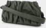 Elleme Vage tas in groen leer met witte stiksels Groen Dames - Thumbnail 2
