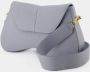 Elleme Hobo bags Space Hobo Bag Grey Blue Leather in blauw - Thumbnail 3