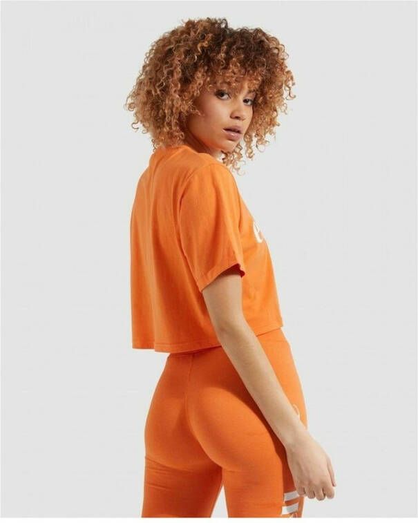 Ellesse Sgi04484 T -shirt met korte mouwen Oranje Dames