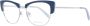EMILIO PUCCI Blauwe Cat Eye Optische Monturen Blue Dames - Thumbnail 2