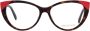 EMILIO PUCCI Bruine Butterfly Optische Monturen Brown Dames - Thumbnail 1