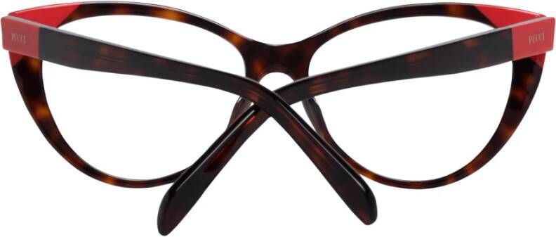 EMILIO PUCCI Bruine dames vlinder monturen Brown Dames