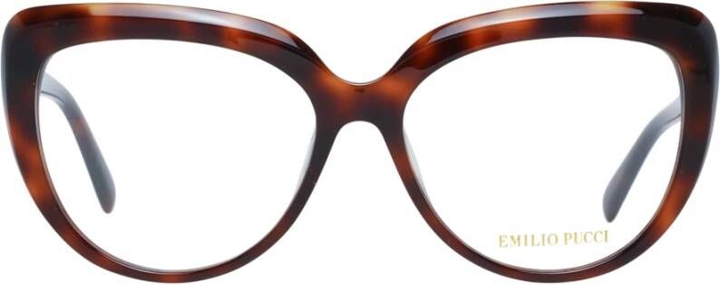 EMILIO PUCCI Glasses Bruin Dames