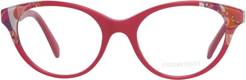 EMILIO PUCCI Glazen Ep5023 075 51 Rood Dames