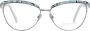 EMILIO PUCCI Dames Zilveren Metalen Optische Monturen Gray Dames - Thumbnail 2