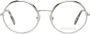 EMILIO PUCCI Elegante Ronde Metalen Optische Monturen Gray Dames - Thumbnail 2
