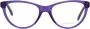 EMILIO PUCCI Paarse Plastic Optische Monturen voor Vrouwen Purple Dames - Thumbnail 2