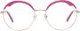 EMILIO PUCCI Rose Gold Vrouwen Optische Monturen Pink Dames - Thumbnail 2