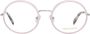 EMILIO PUCCI Luxe Gouden Ronde Metalen Optische Monturen Pink Dames - Thumbnail 2